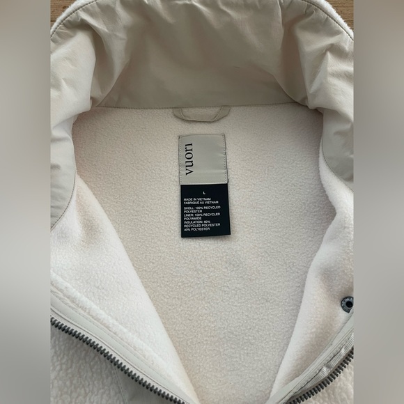 Vuori Women’s Highlands Sherpa Jacket Size Large Natural - Picture 5 of 7